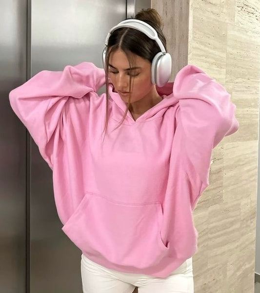 Oversized Pink hoodie - Premium Quality 💖⭐️