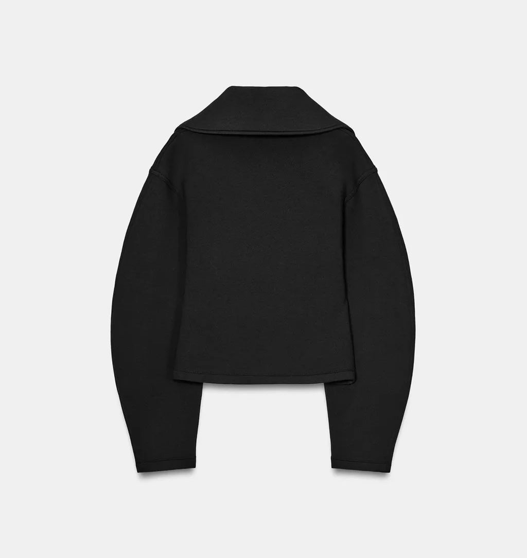 NEOPRENE-EFFECT JACKET