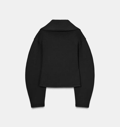 NEOPRENE-EFFECT JACKET