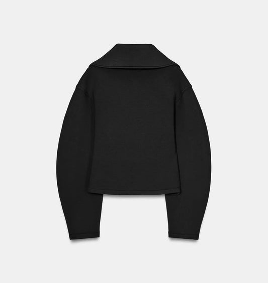 NEOPRENE-EFFECT JACKET